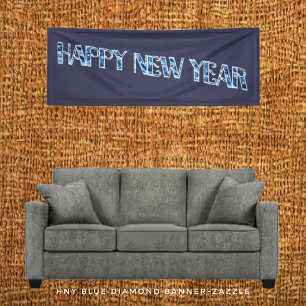 HNY-Blauwe Diamant Spandoek