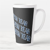 HNY Bleu Diamant Latte Mug (Droite)