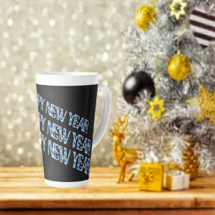 HNY Bleu Diamant Latte Mug