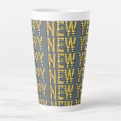 HNY Yellow Gld Latte Mug (Devant)