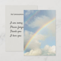 Hoʻoponopono-gebed & regenboog foto