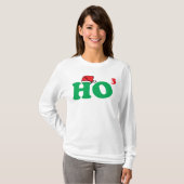 Ho3-dames Hoodie T-shirt (Voorkant volledig)