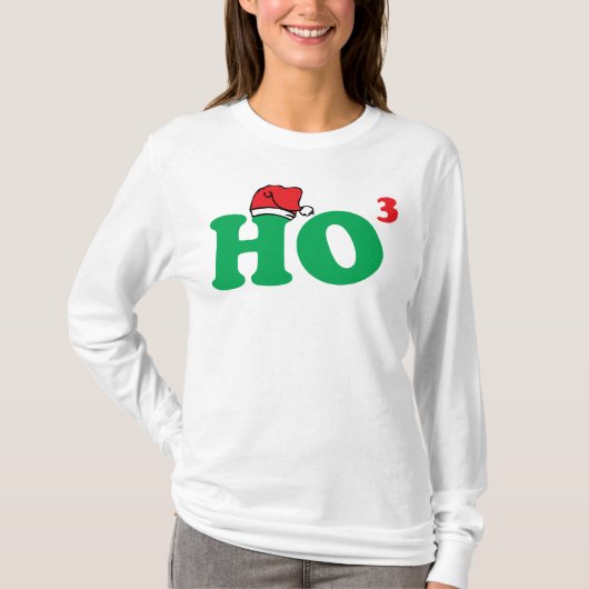 Ho3-dames Hoodie T-shirt (Voorkant)