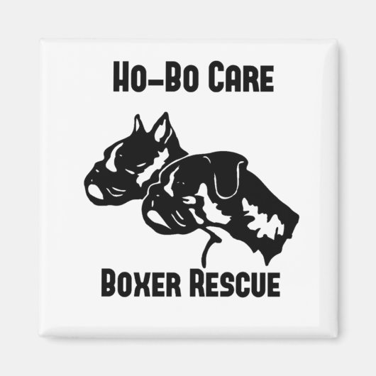 Ho-Bo-zorgboxerredding Magneet (Voorkant)