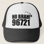 Ho Brah !..., Hawaii Zip Code Casquette 96721 Hilo (Devant)