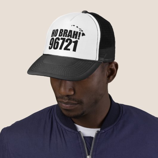 Ho Brah !..., Hawaii Zip Code Casquette 96721 Hilo (En situation)