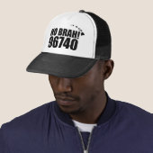 Ho Brah !.., Hawaii Zip Code Casquette 96740 Kailu (En situation)