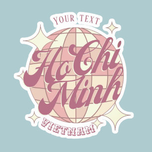 Ho Chi Minh City Saigon Vietnam accessoire Sticker