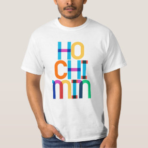 Ho Chi Minh City Vietnam Pop Art Letters T-shirt