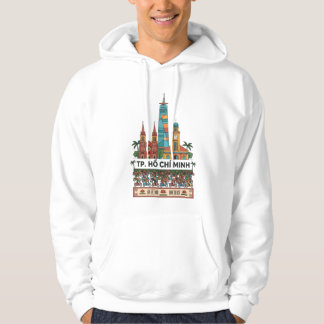 Ho Chi Minh City Vietnam Reizen T-Shirt Met Lange