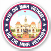 Ho Chi Minh Sticker (Voorkant)