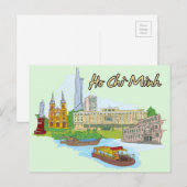 Ho Chi Minh Vietnam Briefkaart (Voorkant / Achterkant)