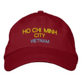 Ho Chi Minh Ville (Saigon) Vietnam Casquette bridé (Devant)