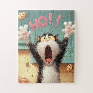 HO! Cookie Cat – Grappige Cartoon Puzzel