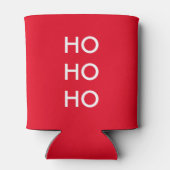 Ho Cubed Grappige Kerstmis Blikjeskoeler (Achterkant)