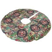 HO HELP boomrok Imitatie Linnen Kerstboom Kleed (Gekanteld)