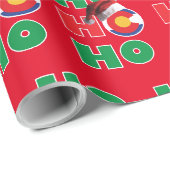 Ho Ho Cadeaupapier (Rol Hoek)