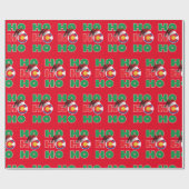 Ho Ho Cadeaupapier (Vlak)