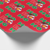 Ho Ho Cadeaupapier (Hoek)