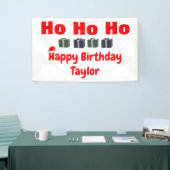 HO HO Happy Birthday Spandoek (Beurs)