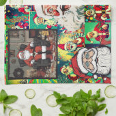 HO HO HELP serviette de cuisine (Plié)