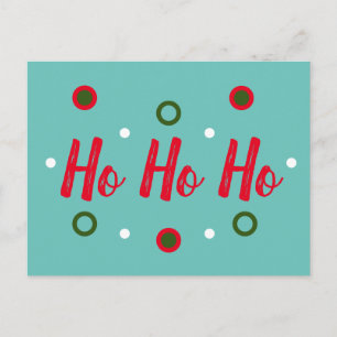 Ho Ho Ho Briefkaart