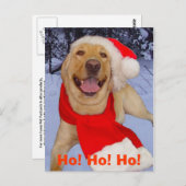 Ho! Ho! Ho! Briefkaart (Voorkant / Achterkant)