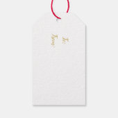 Ho Ho Ho Cadeaulabel (Achterkant)