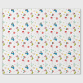 Ho Ho Ho Calligraphy Christmas Cadeaupapier (Vlak)