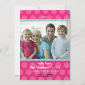 Ho Ho Ho ! Carte de vacances photo double face 4 (Dos)