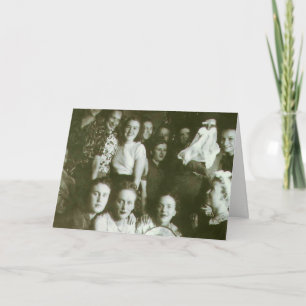 Ho Ho Ho carte photo du cru 40, de Père Noël