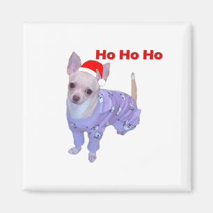 Ho Ho Ho (Chihuahua) Magneet