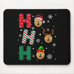 Ho Ho Ho Chow Chow Hondenliefhebber bijpassende ke Muismat