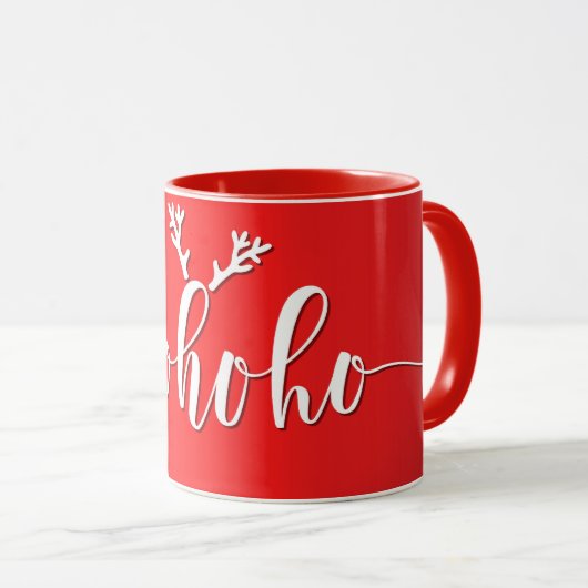 HO HO HO Christmas  Mug (Devant droit)