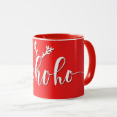 HO HO HO Christmas Mug Mok (Voorkant rechts)