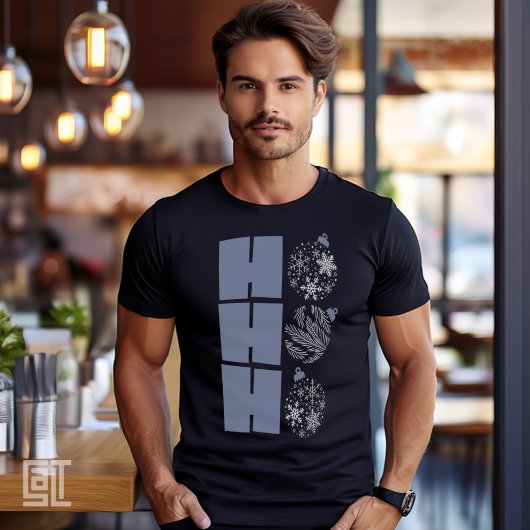 Ho Ho Ho Christmas Ornament Classic T-shirt