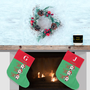 Ho Ho Ho Christmas Soccer Football Grote Kerstsok