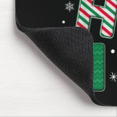 Ho Ho Ho Er Spaniel Hondenliefhebber Kerstman Elf Muismat (Hoek)