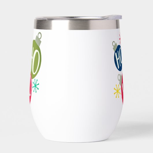 Ho Ho Ho Festive-kerstkerstfamilie komt overeen me (Links)