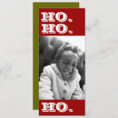 Ho. Ho. Ho. Fotokaart (Voorkant / Achterkant)