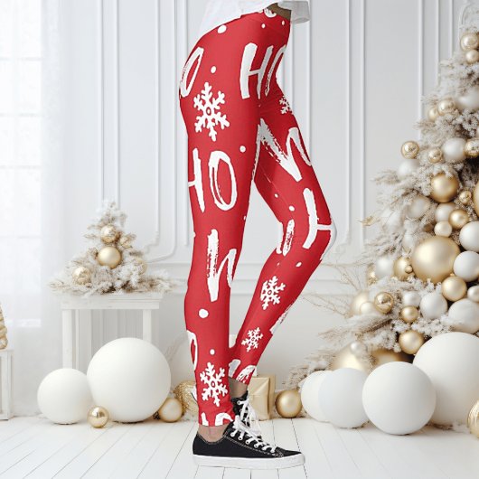 Ho-Ho-Ho Fun Noël Design Leggings