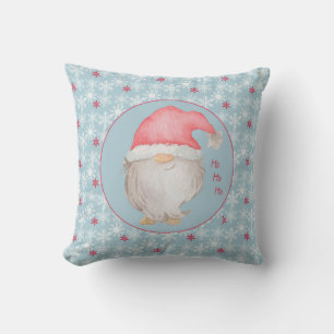 Ho Ho Ho Gnome 1 Kerstmis als foto van Big Sister Kussen