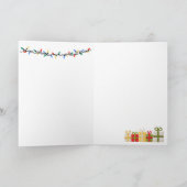 Ho Ho Ho - Happy Père Noël - Carte de voeux (Intérieur)