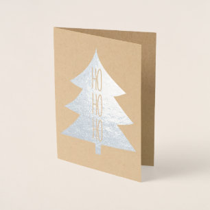 Ho Ho Ho Ho - Bewerkbare Folie Kerst Kaart