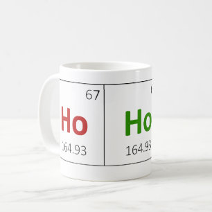 Ho Ho Ho Holiday Periodiek Tafel Mok