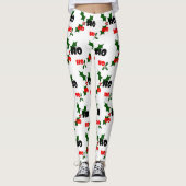 Ho Ho Ho Holly & Berries Leggings (Voorkant)