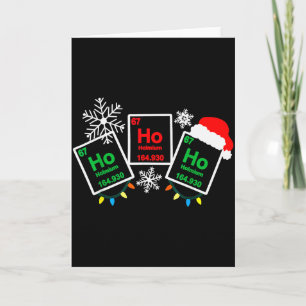 Ho Ho Ho Holmium Chemie Element 67 Periodiek Syste Kaart