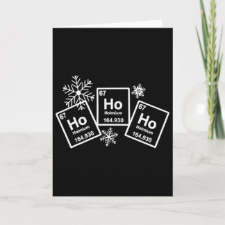Ho Ho Ho Holmium Chemie Element 67 Van Periodiek S Kaart