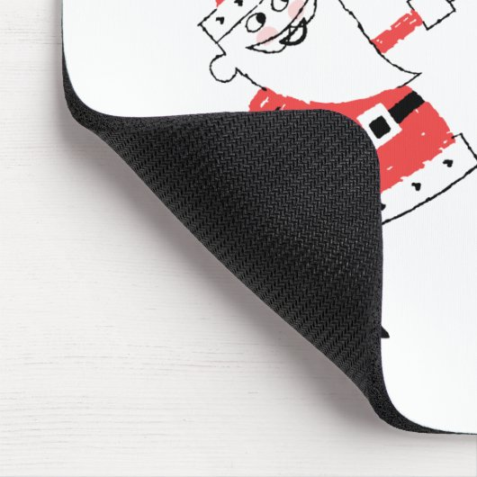 Ho Ho Ho Hum Santa T-shirts en cadeaus Muismat (Hoek)