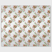 Ho Ho Ho Hump Day kerstkamelenpakpapier Cadeaupapier (Vlak)